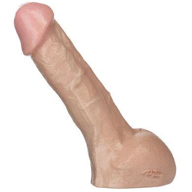 Vac-U-Lock 7in Realistic Perfect Erect Cock - Beige - OmniPleasures