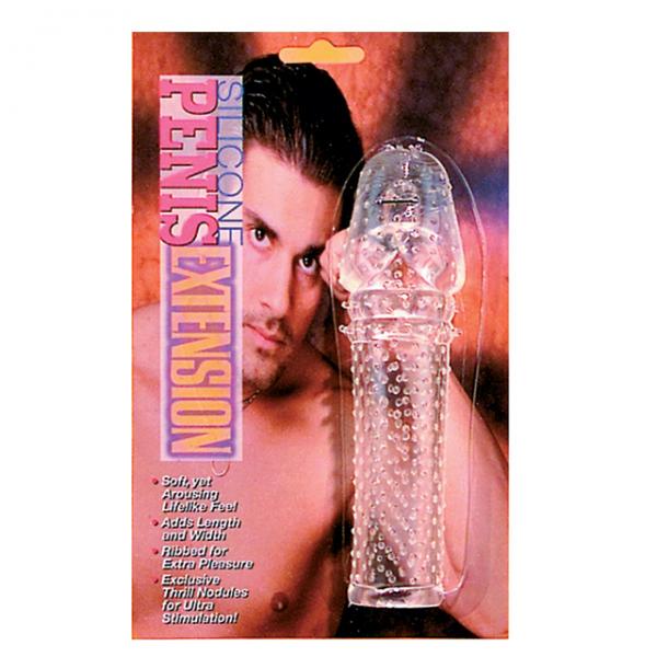 Silicone Penis Extension Clear - OmniPleasures