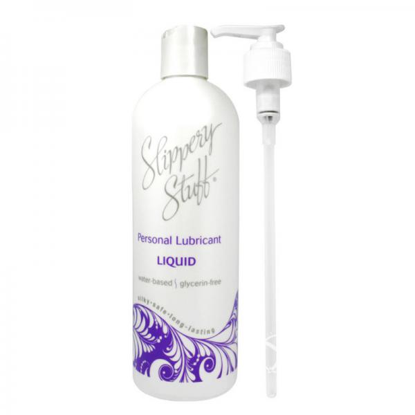 Slippery Stuff Liquid 16oz Pump Wated Based Lubricant - OmniPleasures