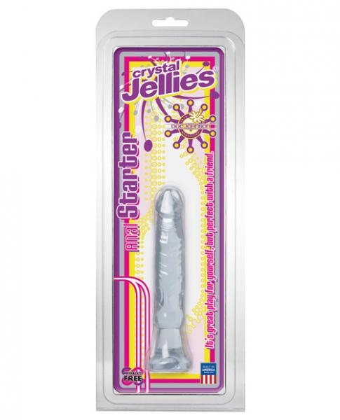 Crystal Jellies 6 inches Anal Starter Clear - OmniPleasures