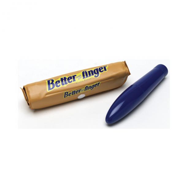 Better Than Any Finger Blue Vibrator - OmniPleasures