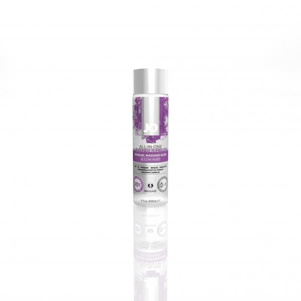 JO Massage Glide 4.oz Lavender - OmniPleasures