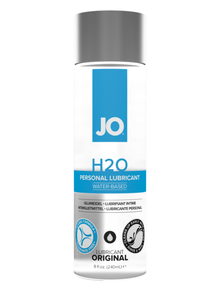 Jo H2O Water Based Lubricant 8 oz - OmniPleasures