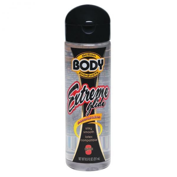 Body Action Extreme Glide Silicone Lubricant 8.5 Fl Oz - OmniPleasures