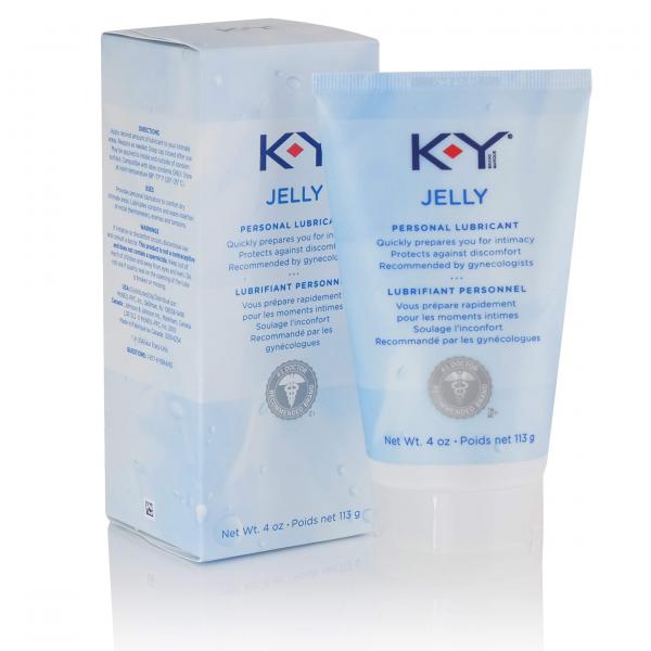 K-Y Jelly 4oz Tube Personal Water Based Lubricant - OmniPleasures