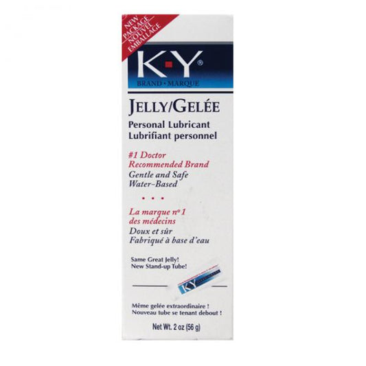 K-Y Jelly 2oz Tube Personal Water Based Lubricant - OmniPleasures