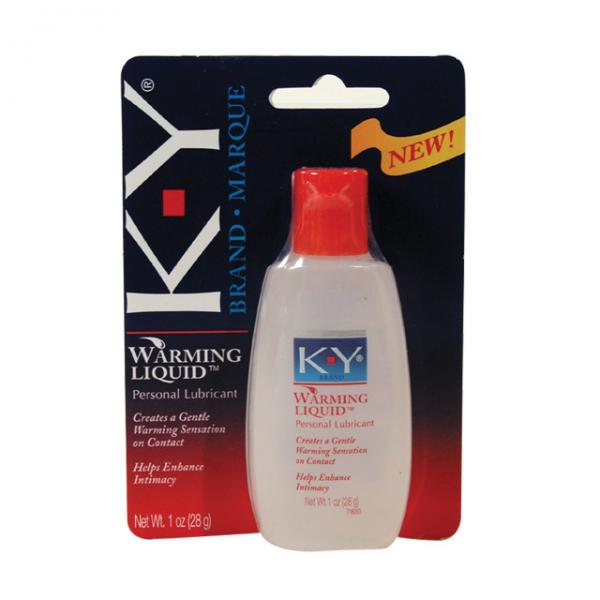 K-y Warming Liquid 1oz Water Based Lubricant - OmniPleasures