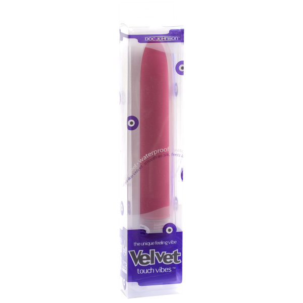 Velvet Touch Vibes 7 Inch Dusty Rose Vibrator - OmniPleasures