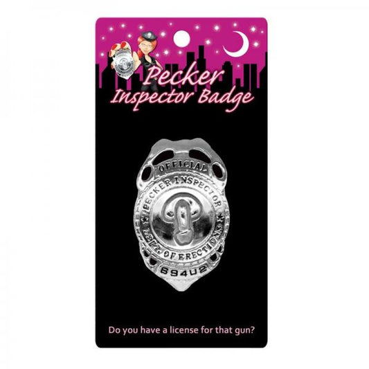 Official Pecker Inspector Badge - OmniPleasures