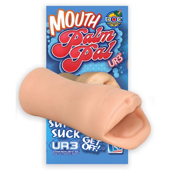 Palm Pal UR3 Mouth Masturbator Beige - OmniPleasures