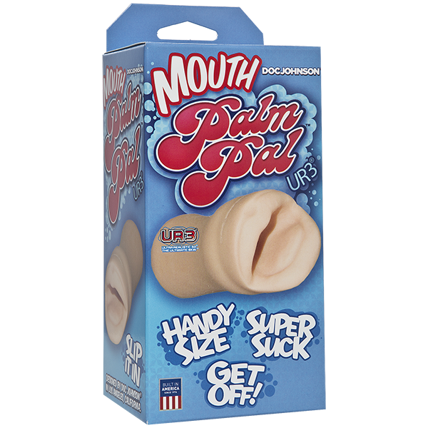 Palm Pal UR3 Mouth Masturbator Beige - OmniPleasures