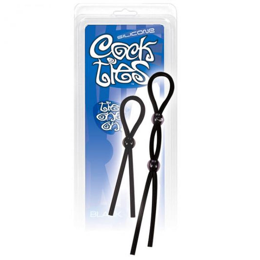 Cock Ties (black) - OmniPleasures