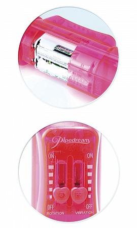 Total Ecstasy Triple Stimulator Pink Vibrator - OmniPleasures