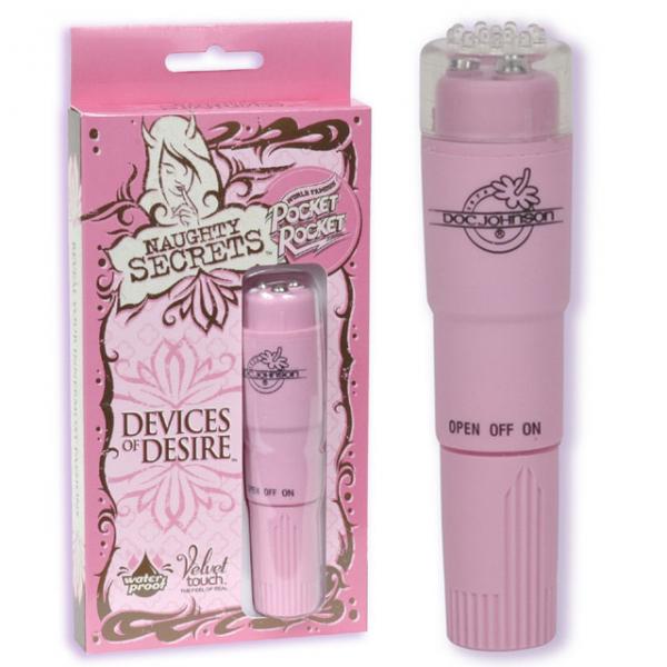 Naughty Secrets Pocket Rocket Pink Vibrator Desire - OmniPleasures