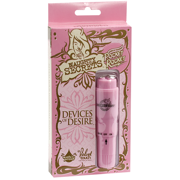 Naughty Secrets Pocket Rocket Pink Vibrator Desire - OmniPleasures