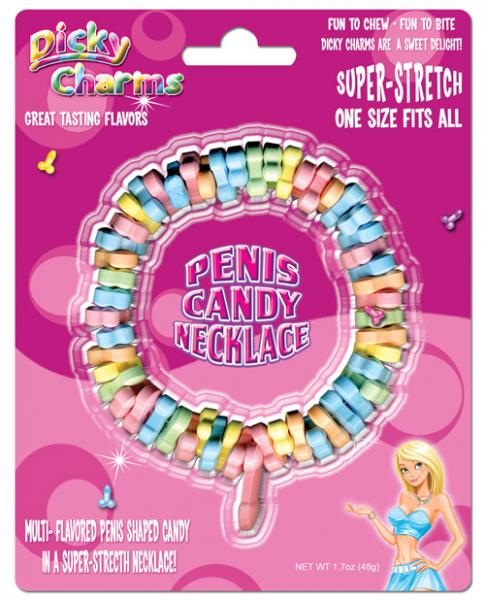 Dicky Charms Penis Candy Necklace - OmniPleasures