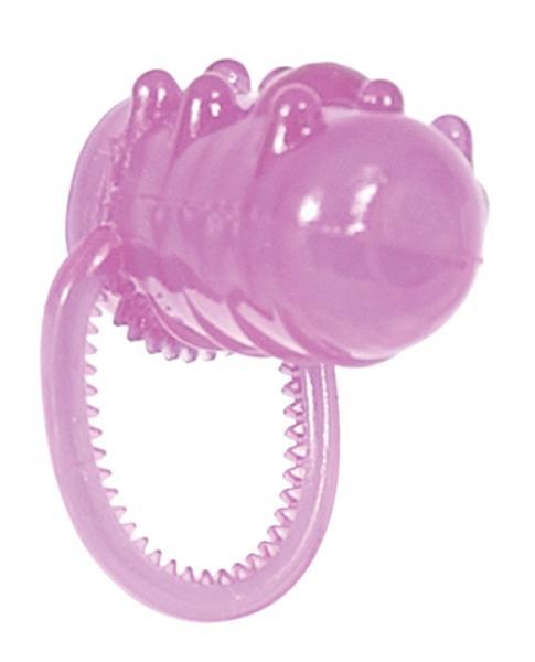 Tongue Dinger Vibrating Tongue Ring-Purple - OmniPleasures