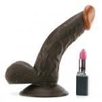 All American Whopper 6.5 Inches Dildo Brown - OmniPleasures