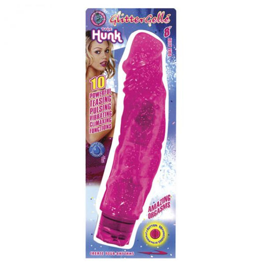 Glitter Gelle Hunk (pink) - OmniPleasures