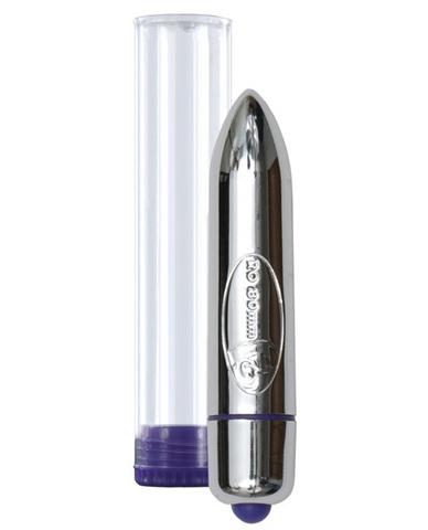 RO-80mm Bullet Vibe Silver - OmniPleasures