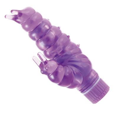 Buzzing Baby Caterpillar Vibrator Purple - OmniPleasures