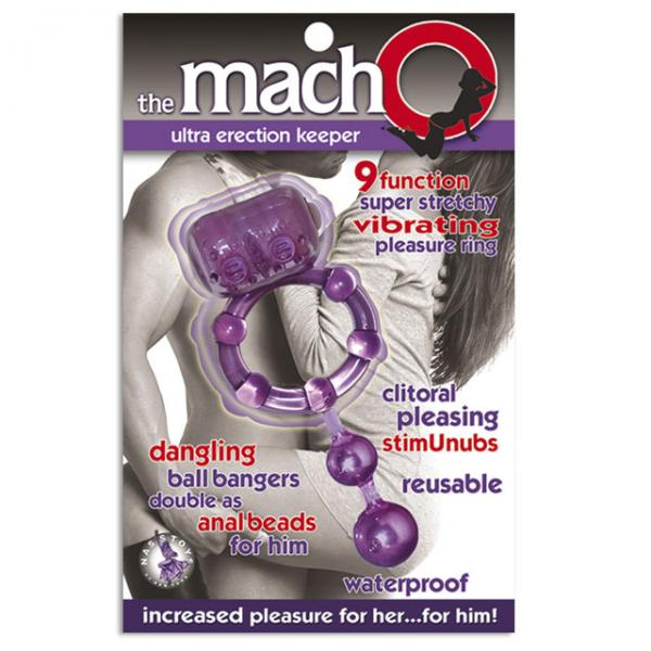 Macho Ultra Erection Keeper Purple - OmniPleasures