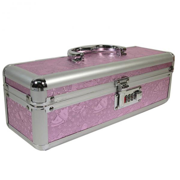 Lockable Vibe Case Pink - OmniPleasures