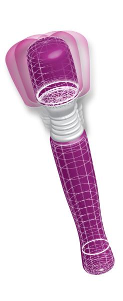 Mini Wanachi Massager Purple - OmniPleasures