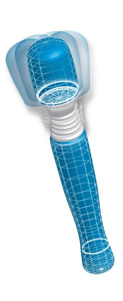 Mini Wanachi Massager Blue - OmniPleasures