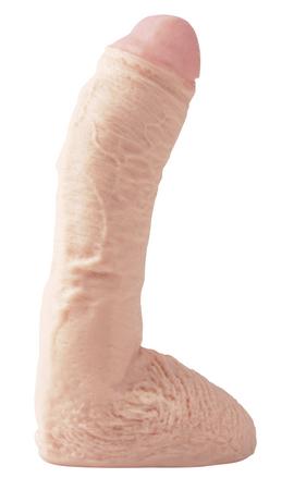 Basix Rubber Fat Boy 10 inches Dildo Beige - OmniPleasures