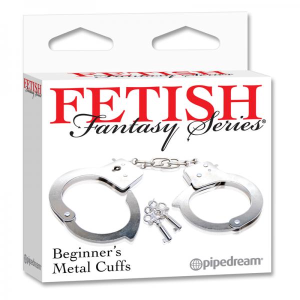 Fetish Fantasy Beginners Metal Cuffs - OmniPleasures