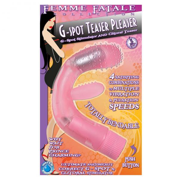 Femme Fatale G-Spot Teaser Pink Vibrator - OmniPleasures