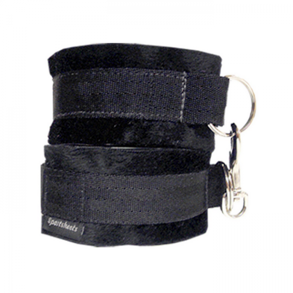 Sportsheets Soft Cuffs Black - OmniPleasures