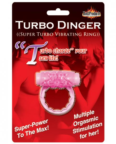 Humm Dinger Turbo Cock Ring Magenta - OmniPleasures