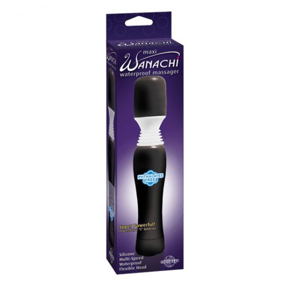 Maxi Wanachi Black Body Massager - OmniPleasures