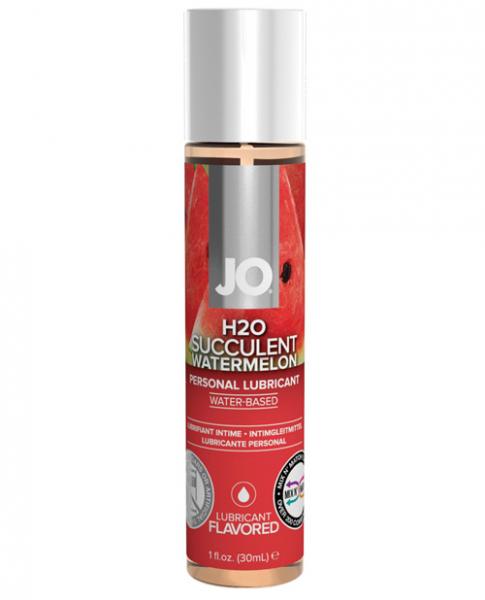 System JO H2O Flavored Lubricant Watermelon 1oz - OmniPleasures