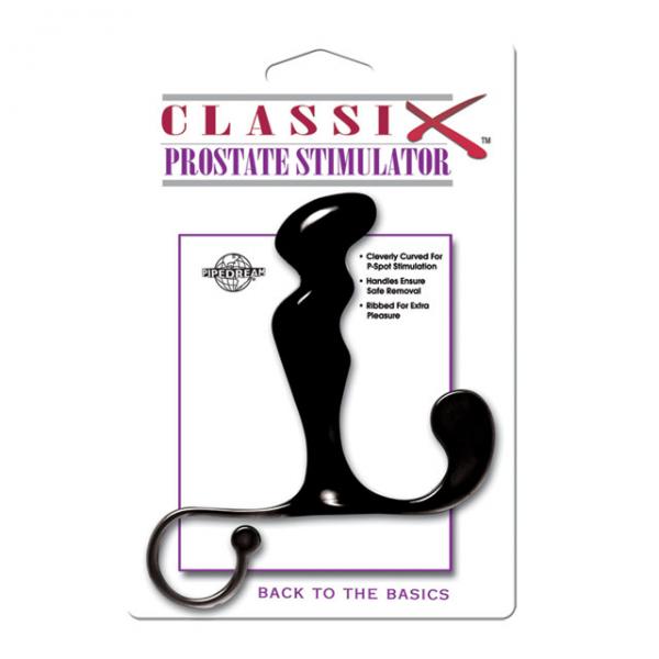 Classix Prostate Stimulator Black - OmniPleasures