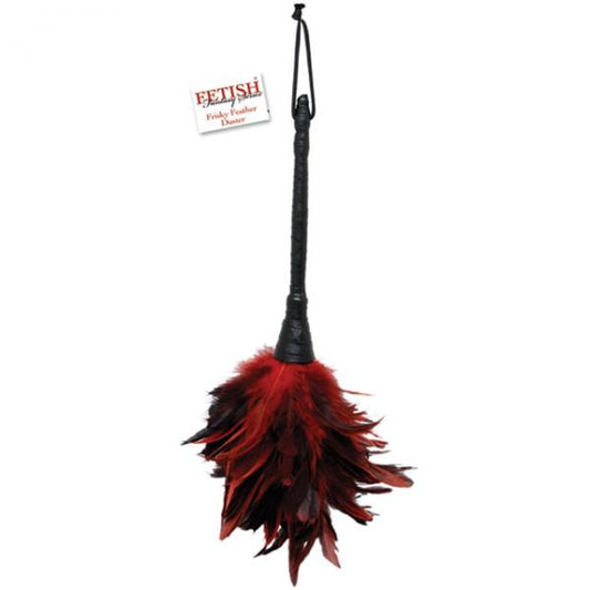 Fetish Fantasy Frisky Feather Duster Red - OmniPleasures