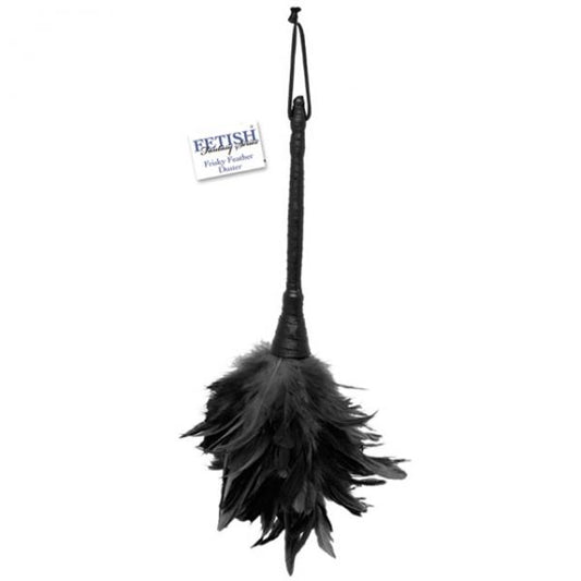 Fetish Fantasy Frisky Feather Duster Black - OmniPleasures