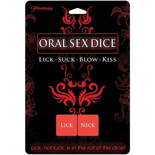 Oral Sex Dice (lick-suck-blow-kiss) - OmniPleasures