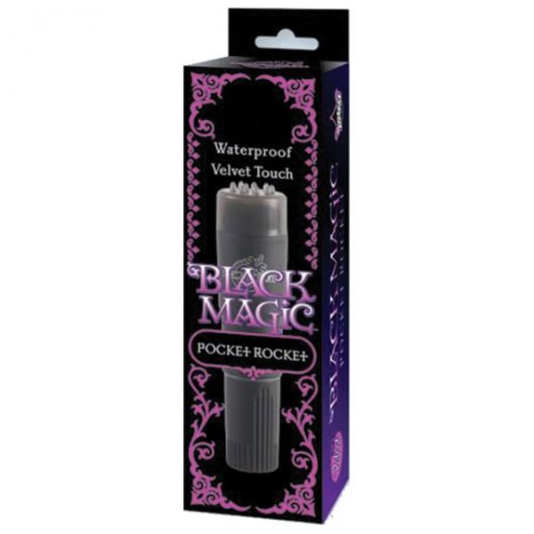 Black Magic Pocket Rocket Massager - OmniPleasures