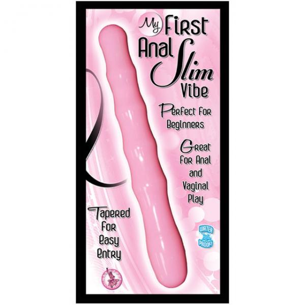 My First Anal Slim Vibe - Pink - OmniPleasures