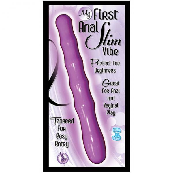 My First Anal Slim Vibe - Purple - OmniPleasures