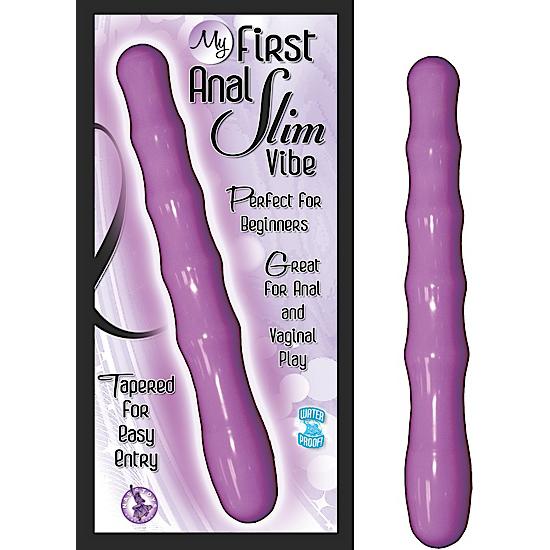 My First Anal Slim Vibe - Purple - OmniPleasures