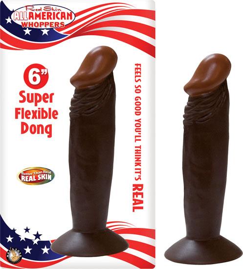 All American Whopper 6 inches Dong Brown - OmniPleasures