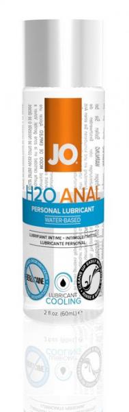 JO Anal H2O Cool Lubricant 2 oz - OmniPleasures