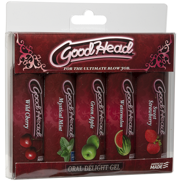 Goodhead Oral Delight Gel 5 Pack - OmniPleasures