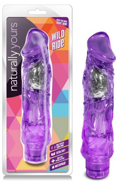 Wild Ride Waterproof Vibrator - Purple - OmniPleasures