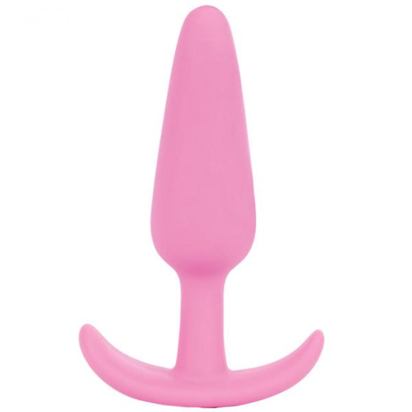 Mood - Naughty - Small Pink Silicone Butt Plug - OmniPleasures