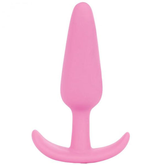 Mood Naughty Medium Pink Silicone Butt Plug - OmniPleasures